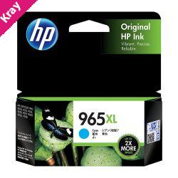 HP #965XL Cyan Ink 3JA81AA