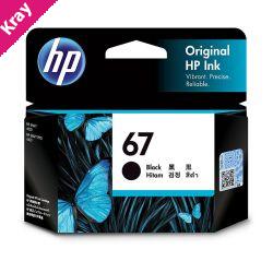 HP #67 Black Ink 3YM56AA
