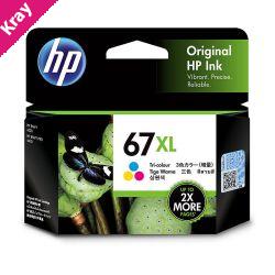 HP #67XL Tri Col Ink 3YM58AA