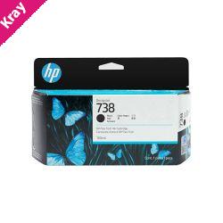 HP #738 130ml Blk Ink 498P2A