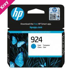 HP #924 Cyan Ink 4K0U3NA