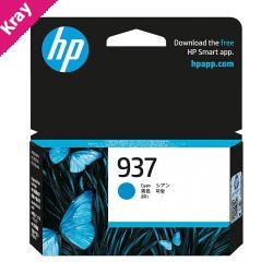 HP #937 Cyan Ink 4S6W2NA