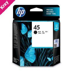 HP #45 Black Ink Cart 51645AA