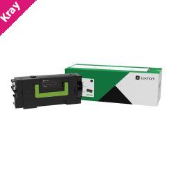 Lexm 58D6000 Black Toner