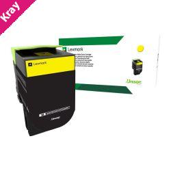 Lexm 708Y Yellow Toner