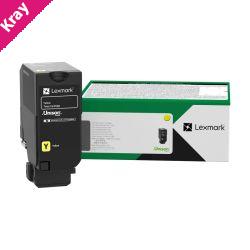 Lexm 71C1HY0 HY Yellow Toner