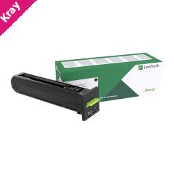 Lexm 72K60K0 Black Toner