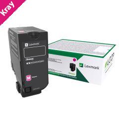 Lexm 74C60M0 Magenta Toner