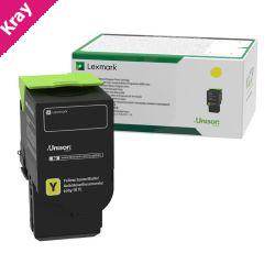 Lexm 78C6UYE UHY Yellow Toner