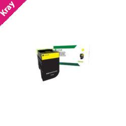 Lexm 808Y Yellow Toner