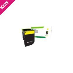 Lexm 808SY Std Yellow Toner