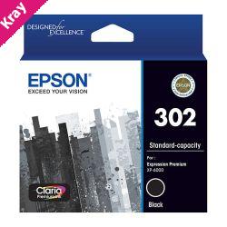 Epson 302 Black Ink Cart