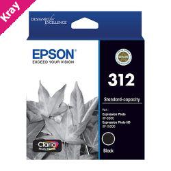 Epson 312XL Black Ink Cart
