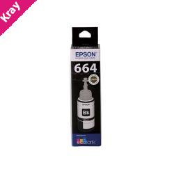 Epson T664 Blk EcoTank Bottle