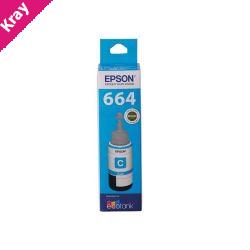 Epson T664 Cyan EcoTank Bottle