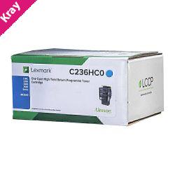 Lexm C2360C0 Cyan Toner