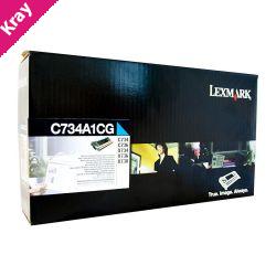 Lexm C734 Cyan Toner Cart