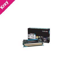 Lexm C748H1CG HY Pre Cyan Cart