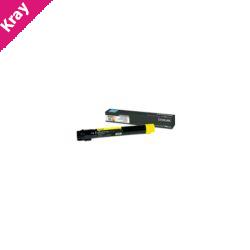 Lexm C950X2YG Yellow Toner
