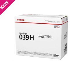 Canon CART039II Blk HY Toner