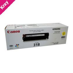 Canon CART318 Yellow Toner