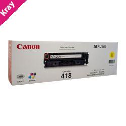 Canon CART418 Yellow Toner