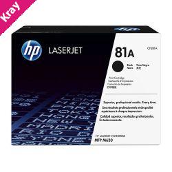 HP #81A Black Toner CF281A