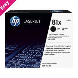 HP #81X Black Toner CF281X