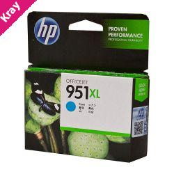 HP #951XL Cyan Ink CN046AA