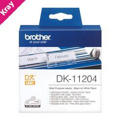 Brother DK11204 White Label