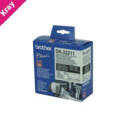 Brother DK22211 White Roll