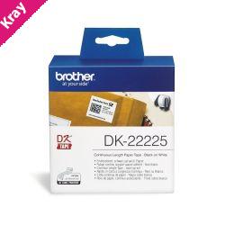 Brother DK22225 White Roll