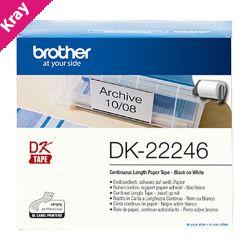 Brother DK22246 White Roll
