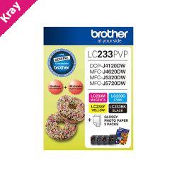Brother LC233 Photo Value Pack