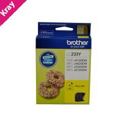 Brother LC233 Yellow Ink Cart