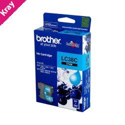 Brother LC38 Cyan Ink Cart