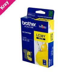 Brother LC38 Yellow Ink Cart