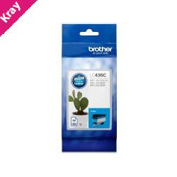 Brother LC436 Cyan Ink Cart