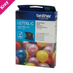 Brother LC77XL Cyan Ink Cart