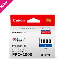 Canon PFI1000 Blue Ink Cart