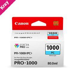 Canon PFI1000 Ph Cyan Ink Cart