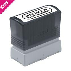 Brother 22x60mm Black Stamp