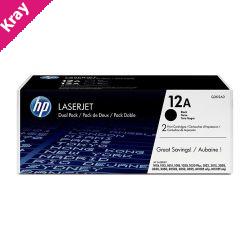 HP #12A Twin Pack Q2612AD