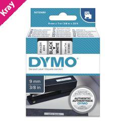 D1 Blk on Wht 9mm x7m Tape