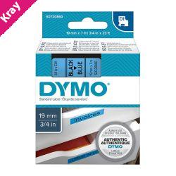 D1 Blk on Blue 19mmx7m Tape