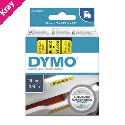 D1 Blk on Yell 19mmx7m Tape