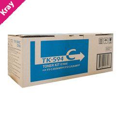 Kyocera TK594 Cyan Toner
