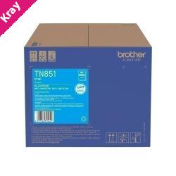 Brother TN851 Cyan Toner Cart