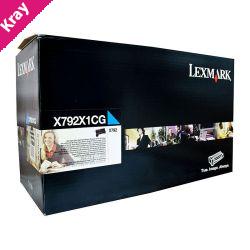 Lexm X792X1CG HY Pre Cyan Cart